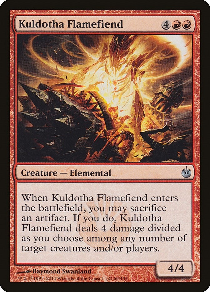 Kuldotha Flamefiend (69) (Mirrodin Besieged)