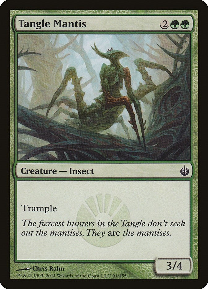 Tangle Mantis (91) (Mirrodin Besieged)