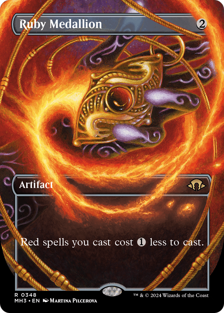 Ruby Medallion (Borderless) (348) (MH3)