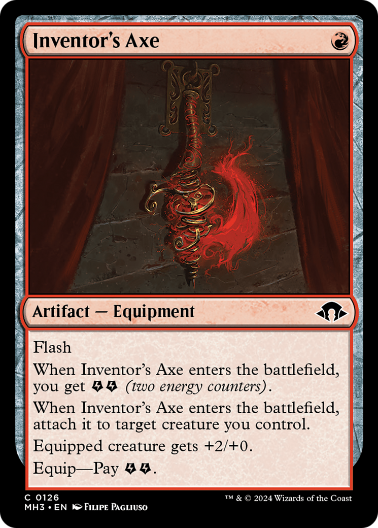 Inventor's Axe (126) (MH3)