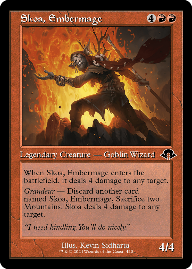 Skoa, Embermage (Retro Frame) (420) (MH3)