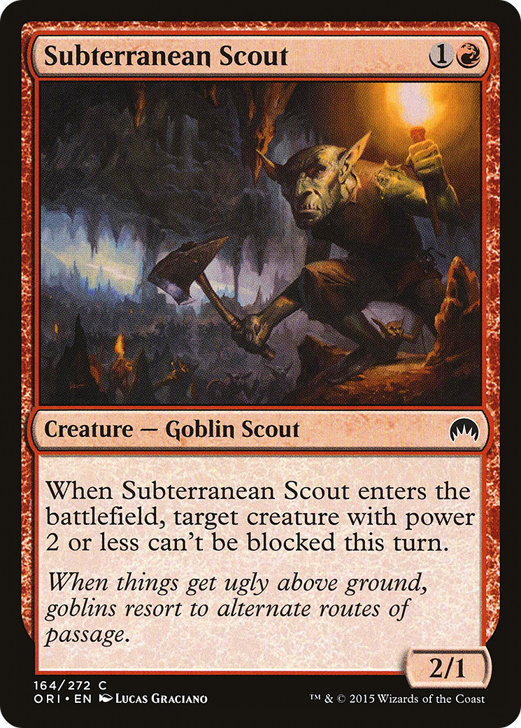 Subterranean Scout (164) (ORI)