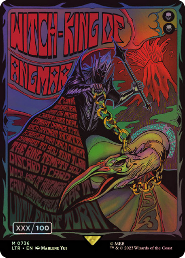 Witch-king of Angmar (Borderless Poster) (Serial Numbered) (736) (LTR)