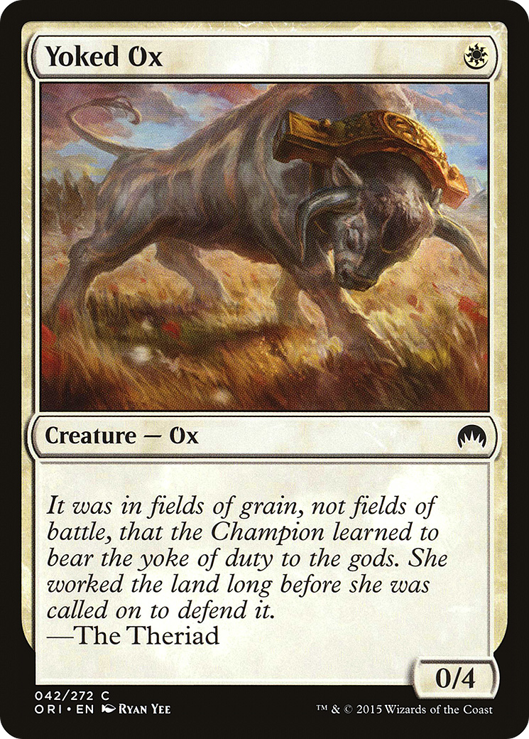 Yoked Ox (42) (ORI)
