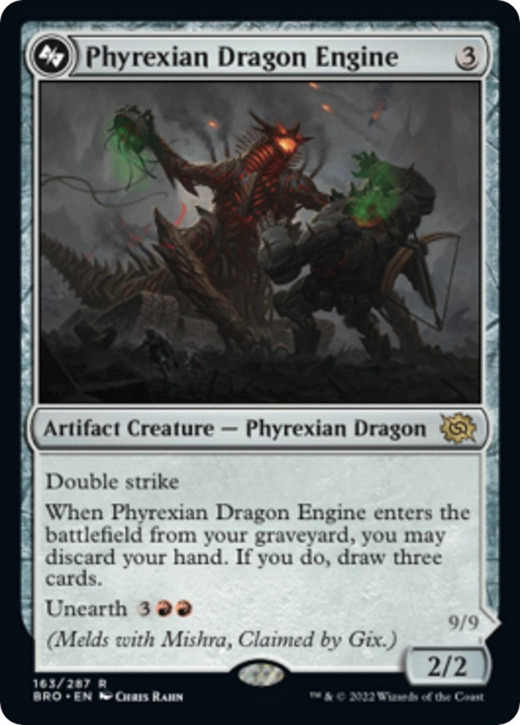 Phyrexian Dragon Engine (163) (The Brothers' War)