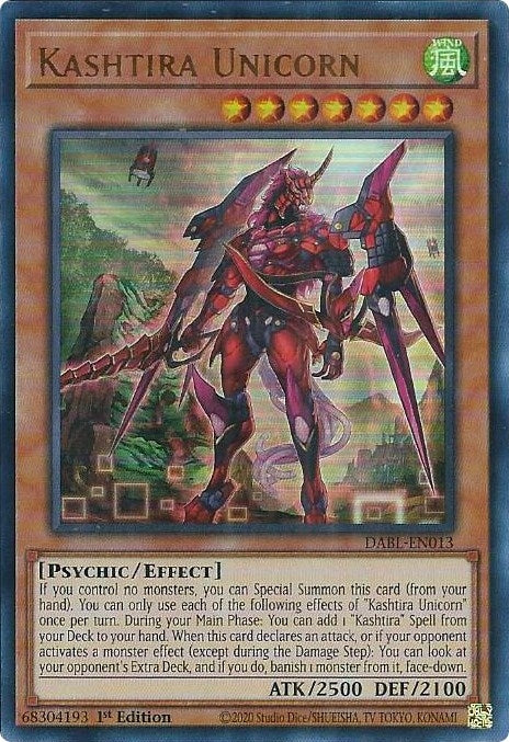 Kashtira Unicorn (DABL-EN013) (Darkwing Blast)