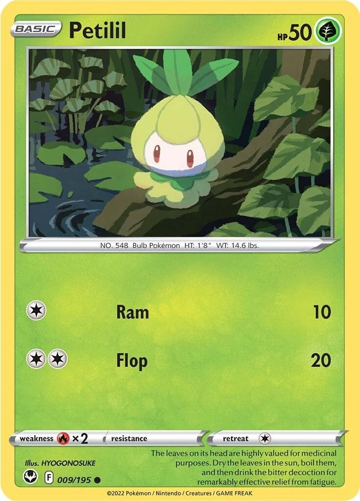 Petilil (009/195) (SWSH12: Silver Tempest)