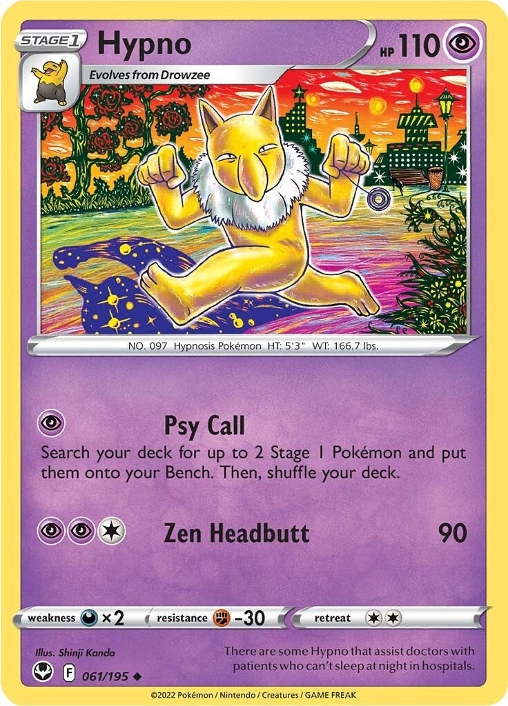 Hypno (061/195) (SWSH12: Silver Tempest)