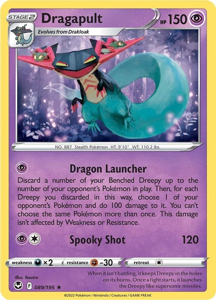 Dragapult (089/195) (SWSH12: Silver Tempest)