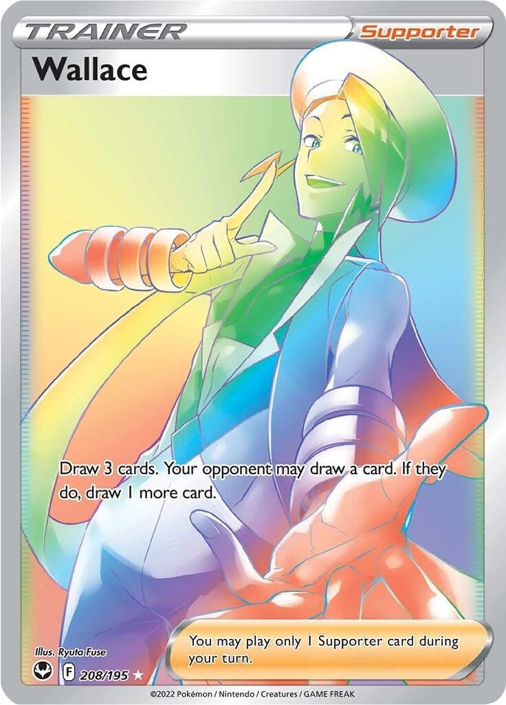 Wallace (Secret) (208/195) (SWSH12: Silver Tempest)