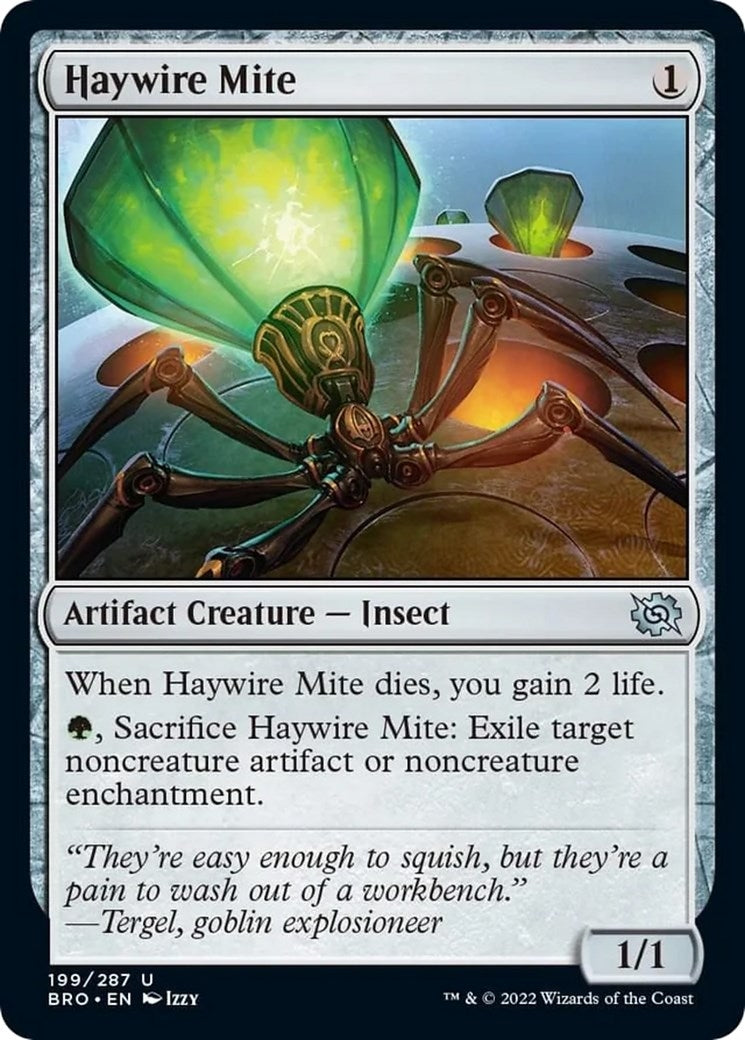 Haywire Mite (199) (The Brothers' War)