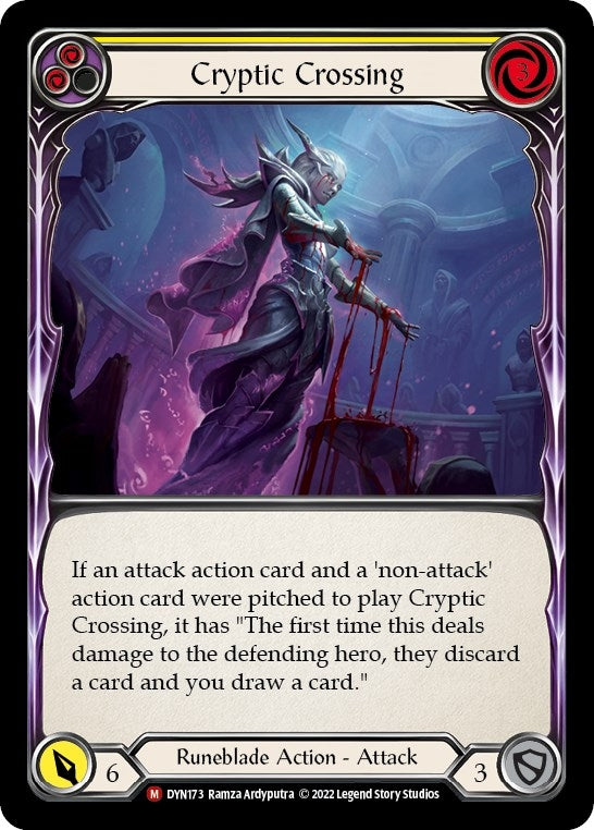 Image for Cryptic Crossing (DYN173) (Dynasty) - Flesh and Blood TCG