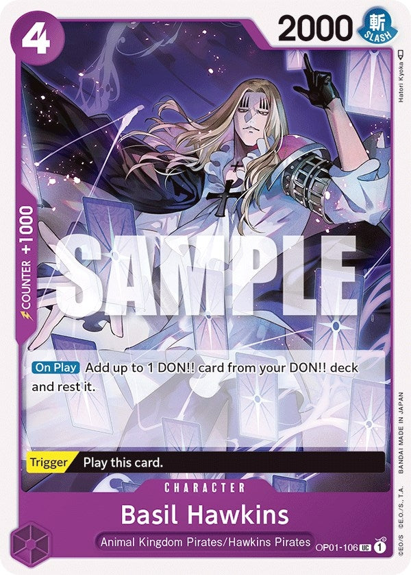 Basil Hawkins (OP01-106) (Romance Dawn)