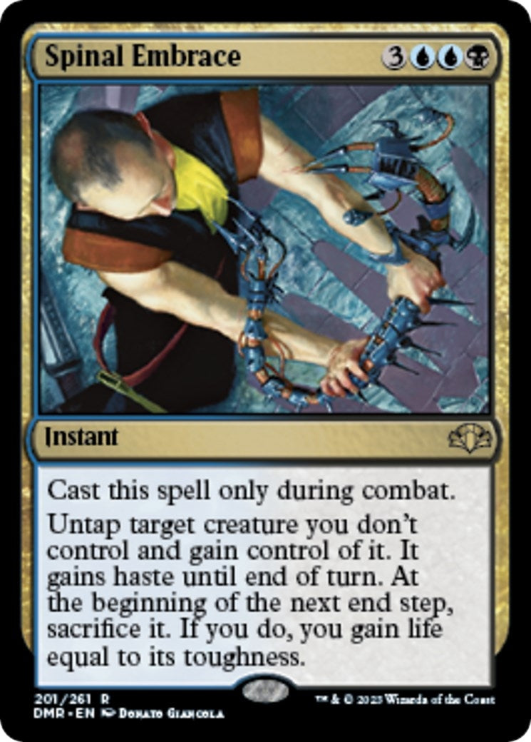 Image for Spinal Embrace (201) (Dominaria Remastered) - Magic: The Gathering