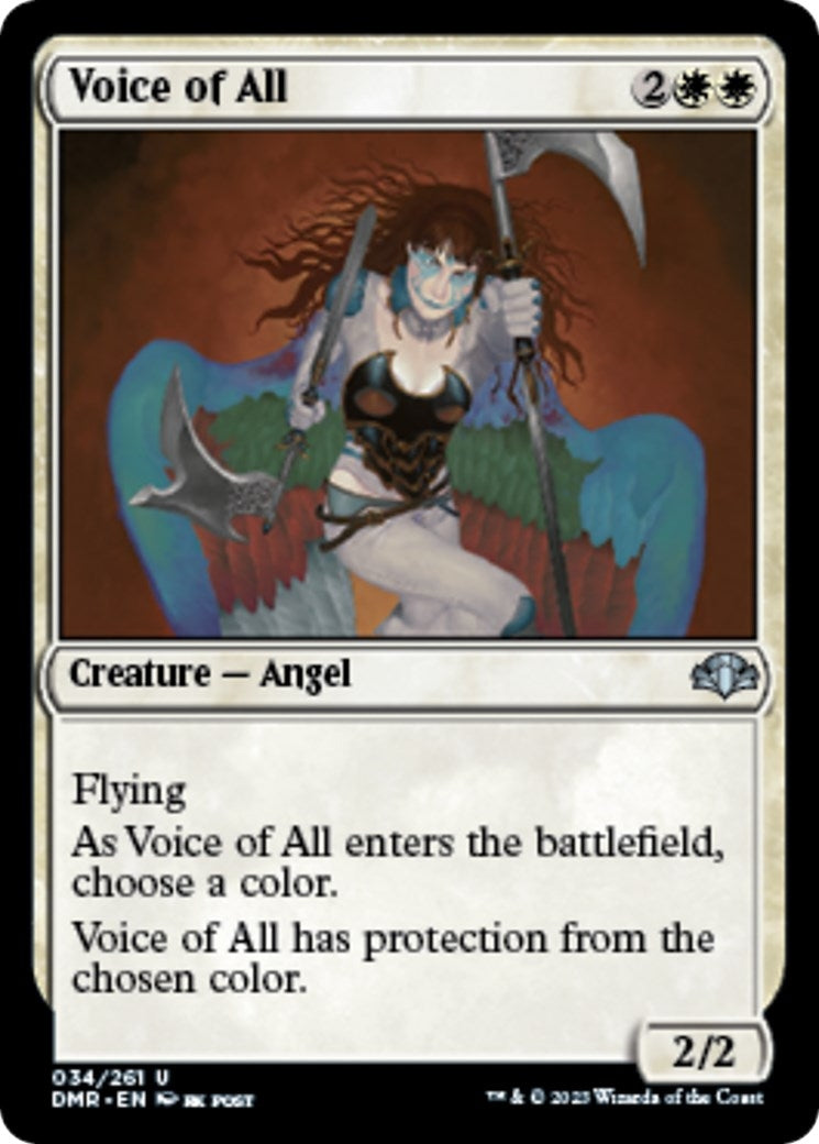 Image for Voice of All (34) (Dominaria Remastered) - Magic: The Gathering