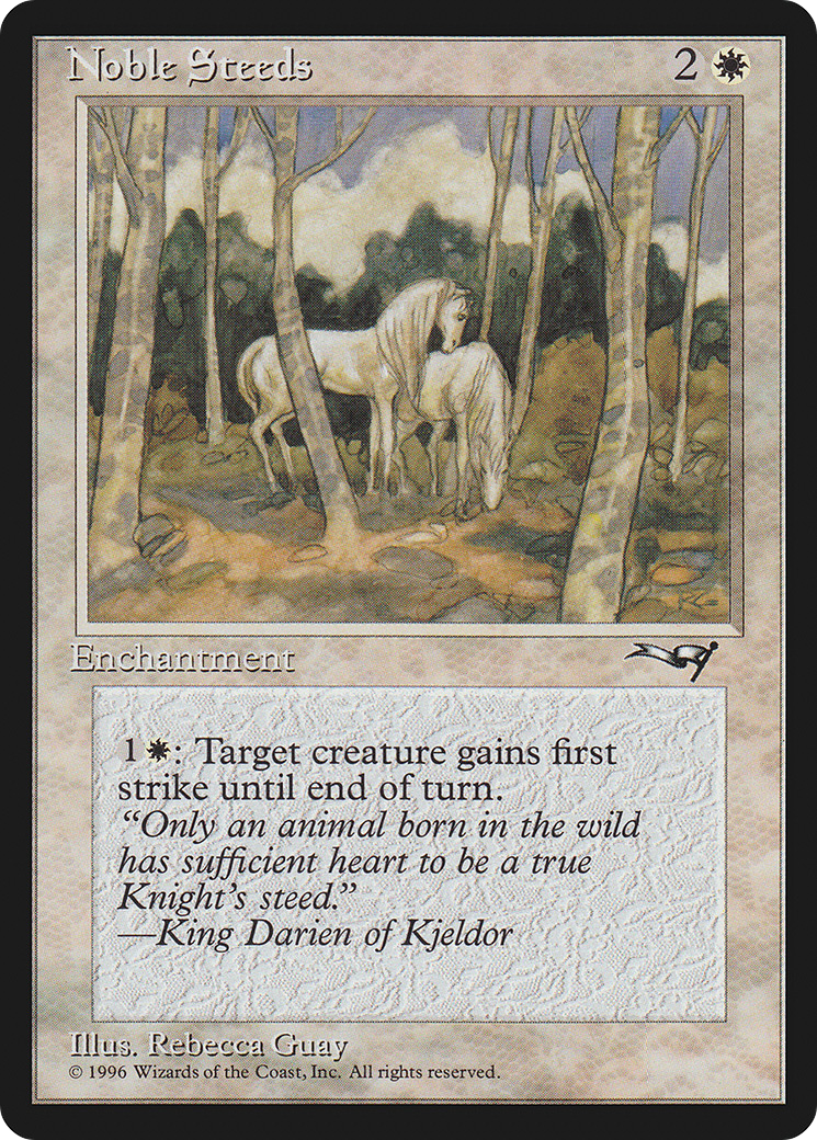 Noble Steeds (Trees in Forefront) (141) (ALL)