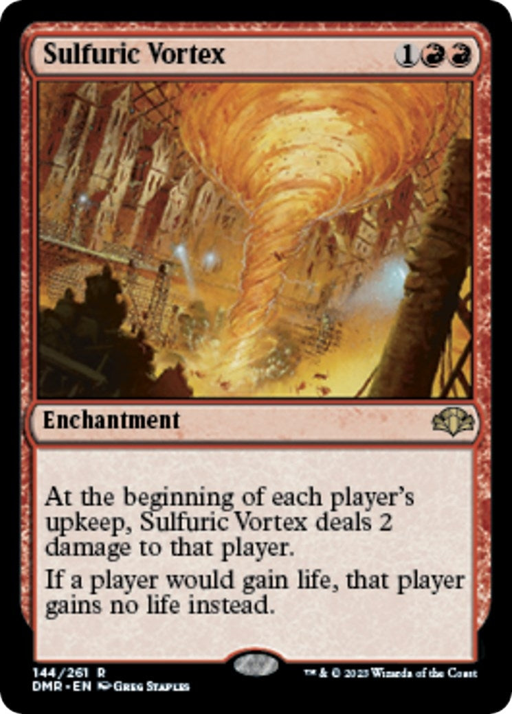 Image for Sulfuric Vortex (144) (Dominaria Remastered) - Magic: The Gathering