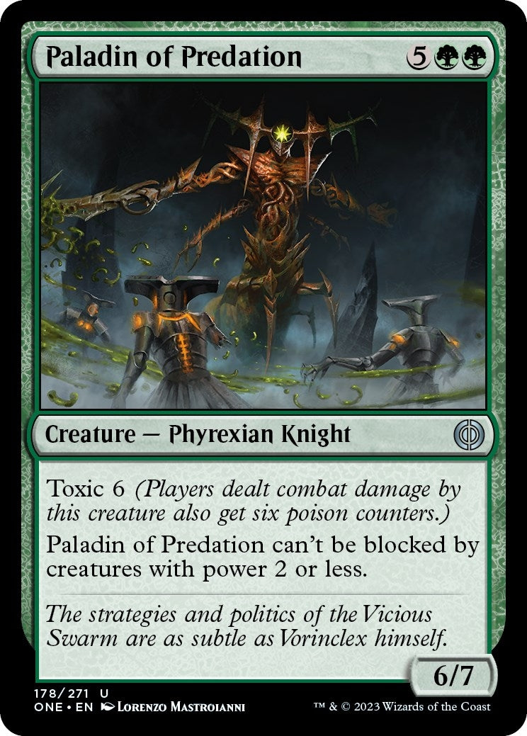 Paladin of Predation (178) (Phyrexia: All Will Be One)