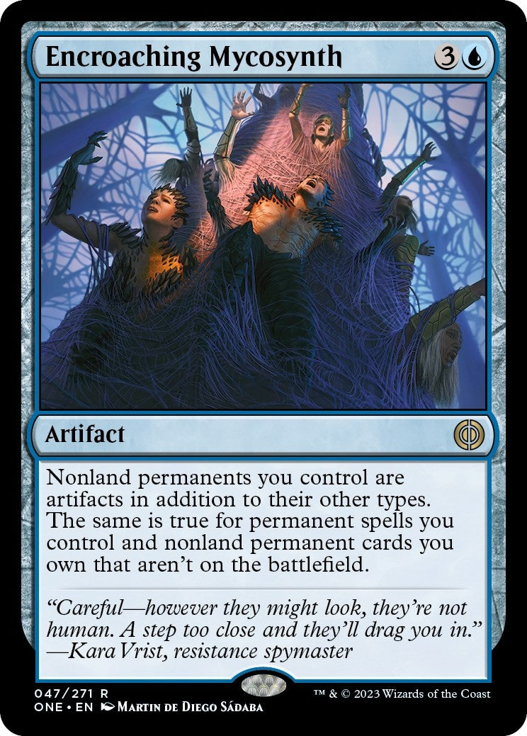 Image for Encroaching Mycosynth (47) (Phyrexia: All Will Be One) - Magic: The Gathering