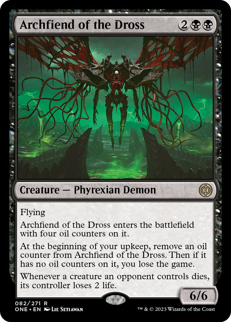 Archfiend of the Dross (82) (Phyrexia: All Will Be One)