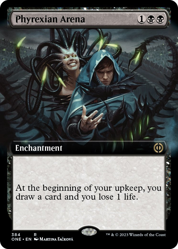 Image for Phyrexian Arena (Extended Art) (384) (Phyrexia: All Will Be One) - Magic: The Gathering
