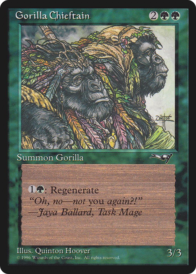 Gorilla Chieftain (2 Gorillas) (78) (ALL)