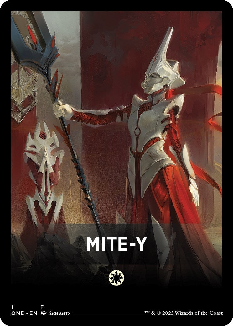 Image for Mite-Y Theme Card (1) (Phyrexia: All Will Be One) - Magic: The Gathering