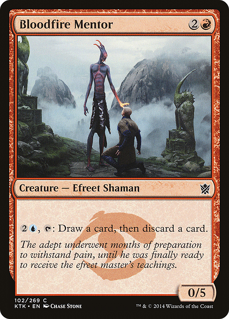 Bloodfire Mentor (102) (KTK)