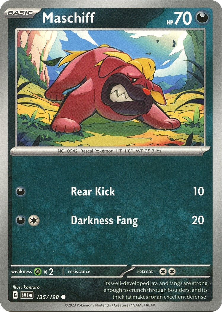 Maschiff (135/198) (SV01: Scarlet & Violet Base Set)