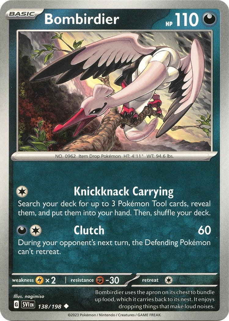 Bombirdier (138/198) (SV01: Scarlet & Violet Base Set)