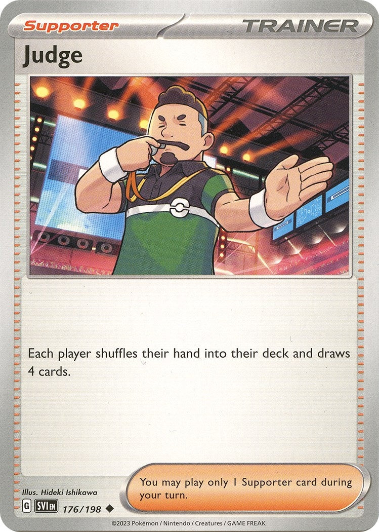 Judge (176/198) (SV01: Scarlet & Violet Base Set)