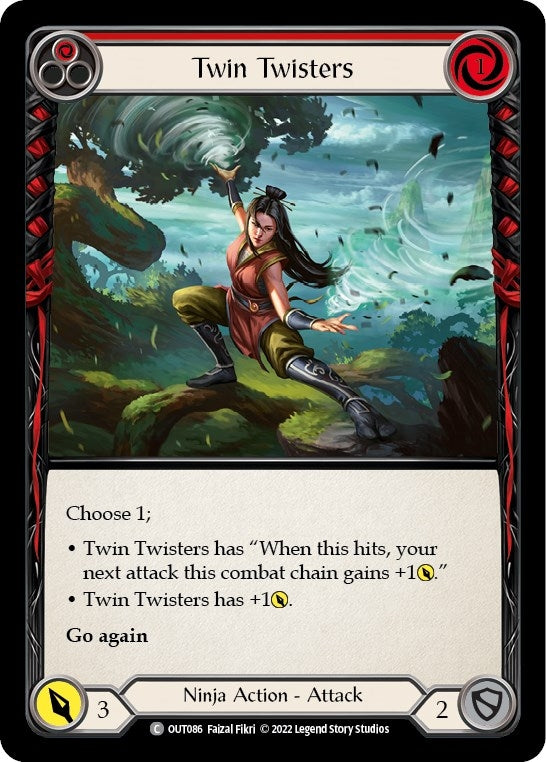 Twin Twisters (Red) (OUT086) (Outsiders)