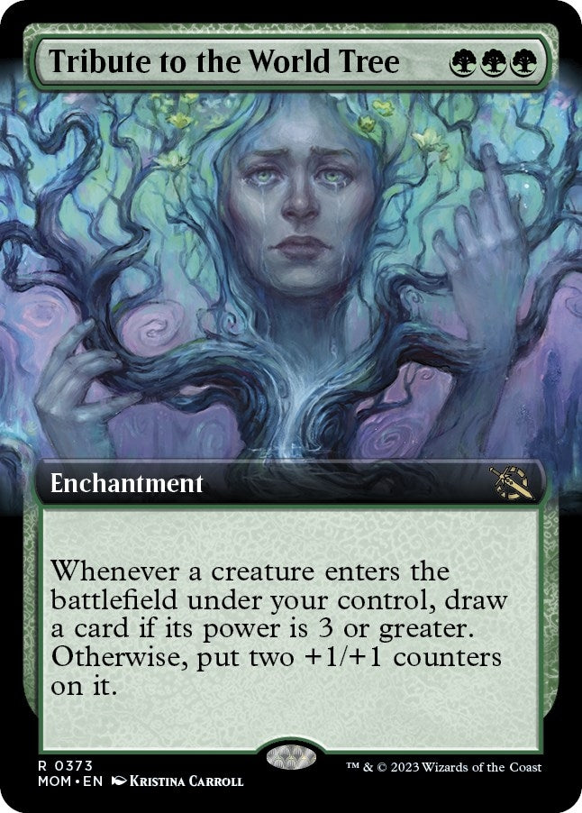 Tribute to the World Tree (Extended Art) (373) (March of the Machine)