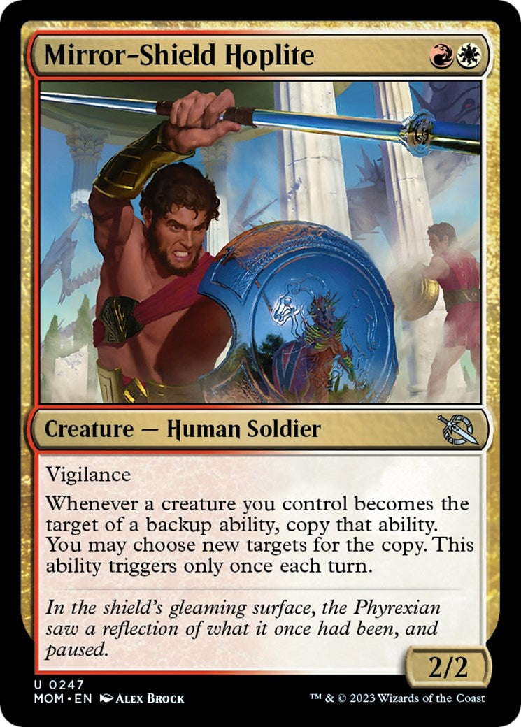 Image for Mirror-Shield Hoplite (247) (March of the Machine) - Magic: The Gathering