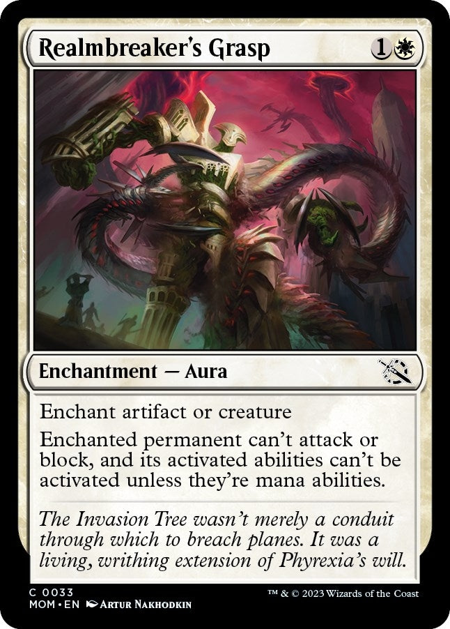 Image for Realmbreaker's Grasp (33) (March of the Machine) - Magic: The Gathering