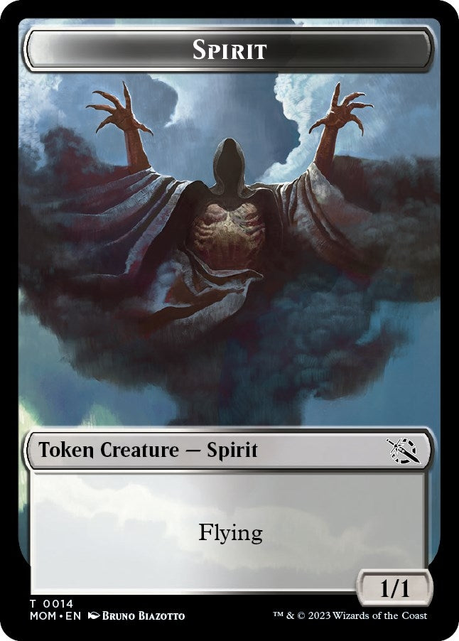Image for Spirit Token (0014) (14) (March of the Machine) - Magic: The Gathering