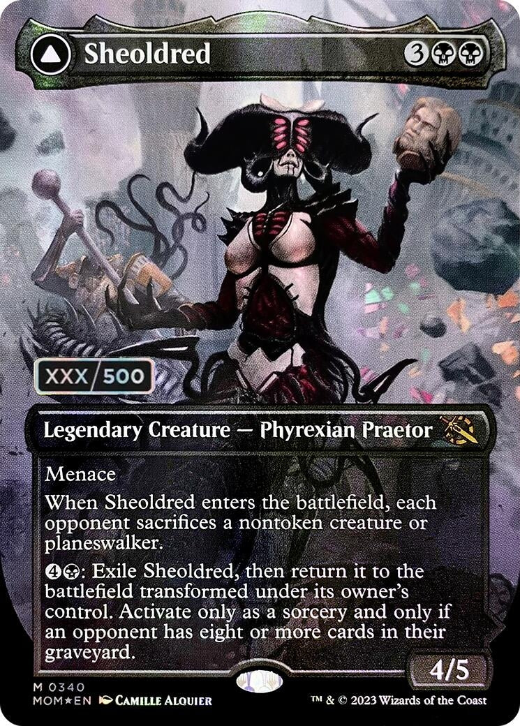 Sheoldred (Serial Numbered) (340) (March of the Machine)