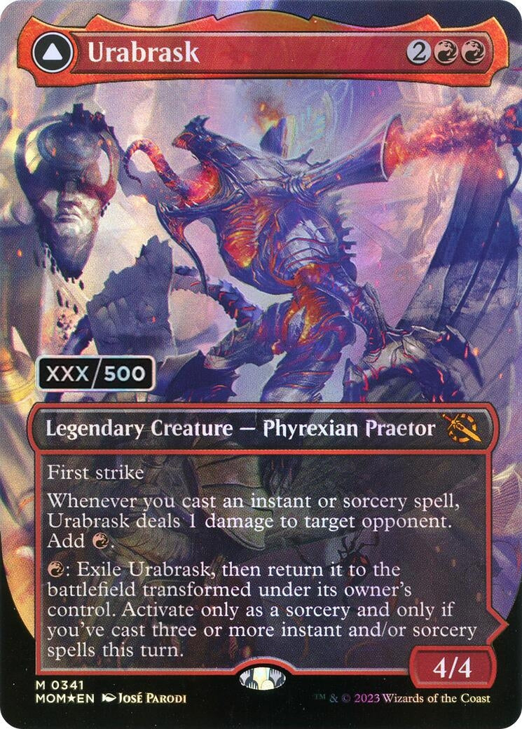 Urabrask (Serial Numbered) (341) (March of the Machine)