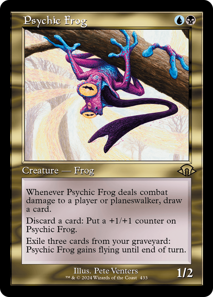 Psychic Frog (Retro Frame) (433) (MH3)