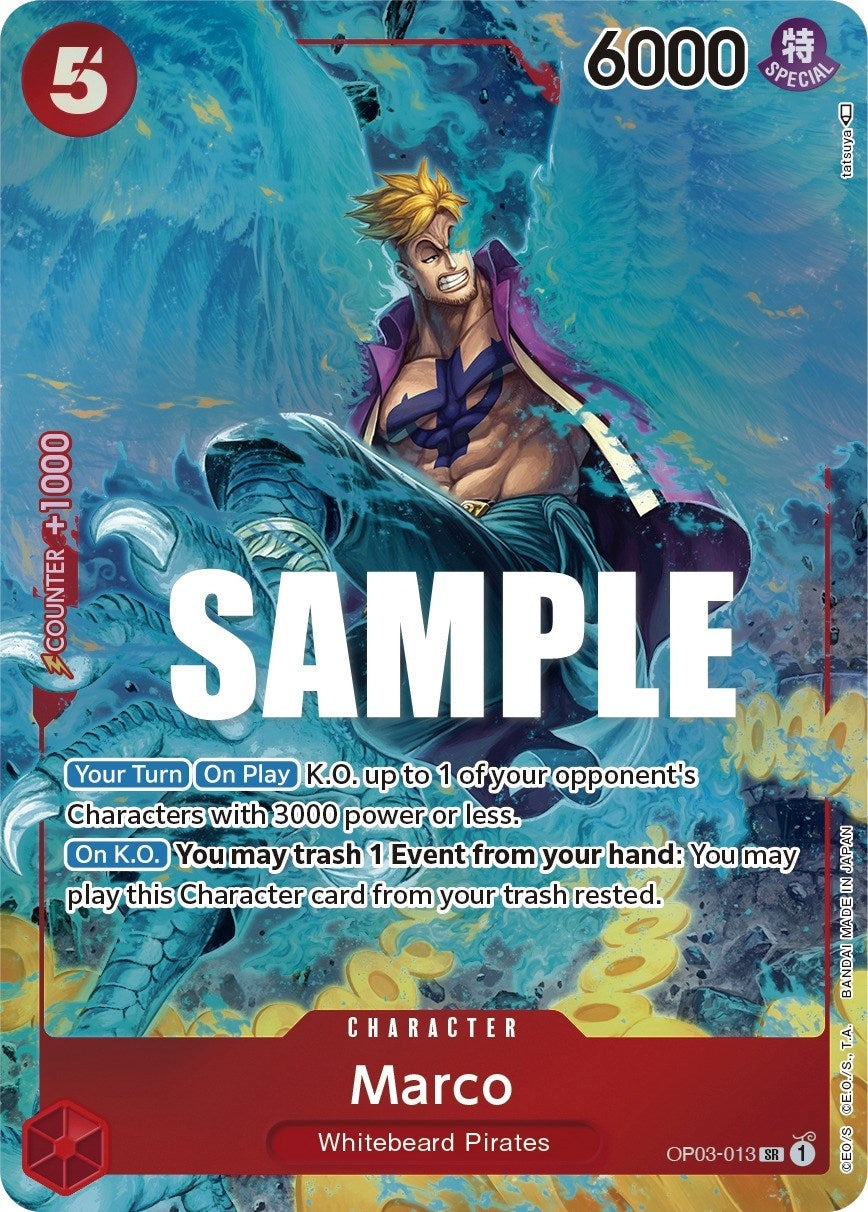 Marco (Alternate Art) (OP03-013) (Pillars of Strength)