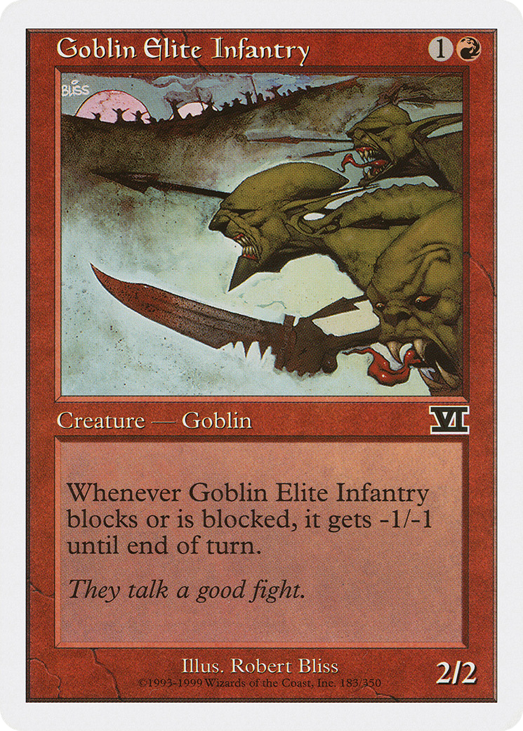 Goblin Elite Infantry (183) (6ED)