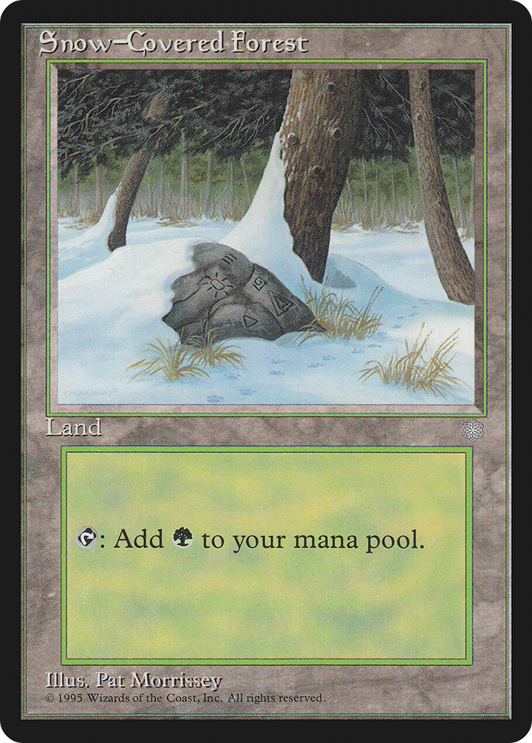 Snow-Covered Forest (347) (ICE)