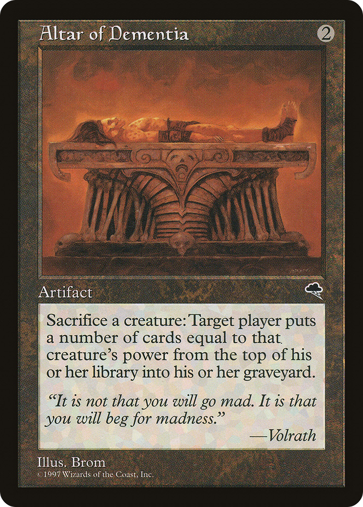 Altar of Dementia (276) (TMP)