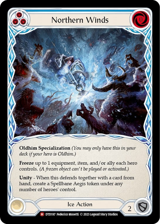 Image for Northern Winds (DTD197) (Dusk till Dawn) - Flesh and Blood TCG
