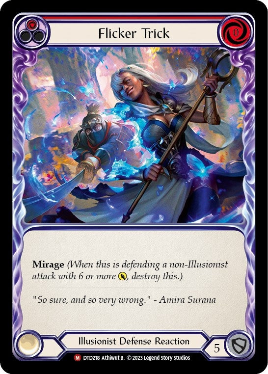 Image for Flicker Trick (DTD218) (Dusk till Dawn) - Flesh and Blood TCG