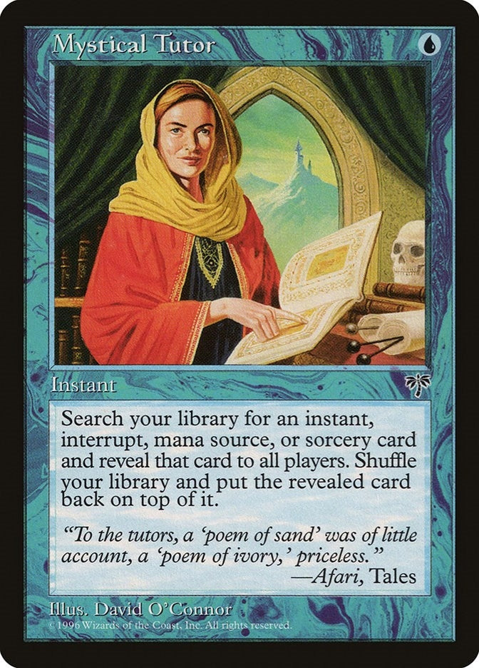Image for Mystical Tutor (Mirage) - Magic: The Gathering