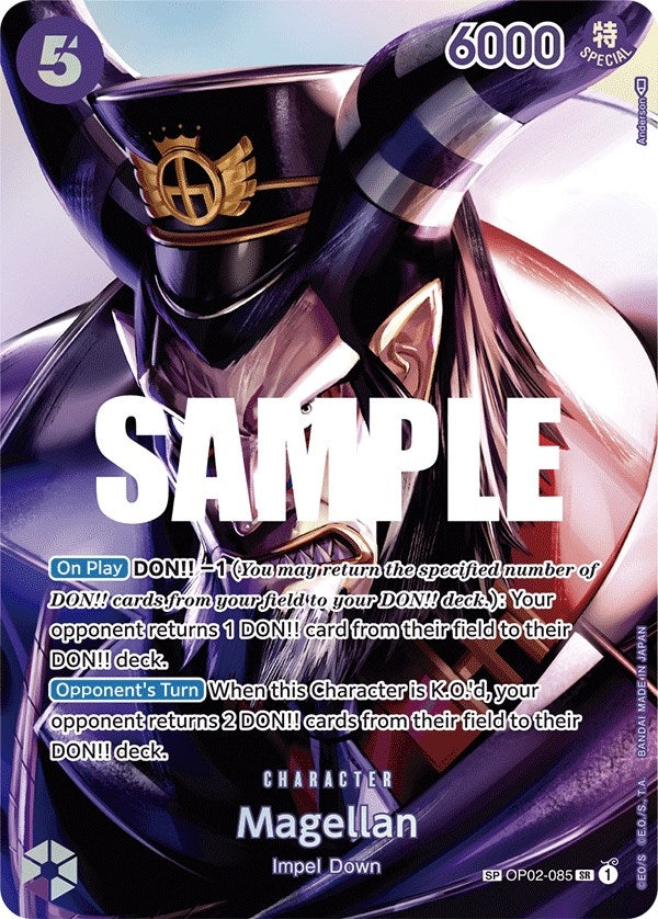 Magellan (SP) (OP02-085) (Kingdoms of Intrigue)
