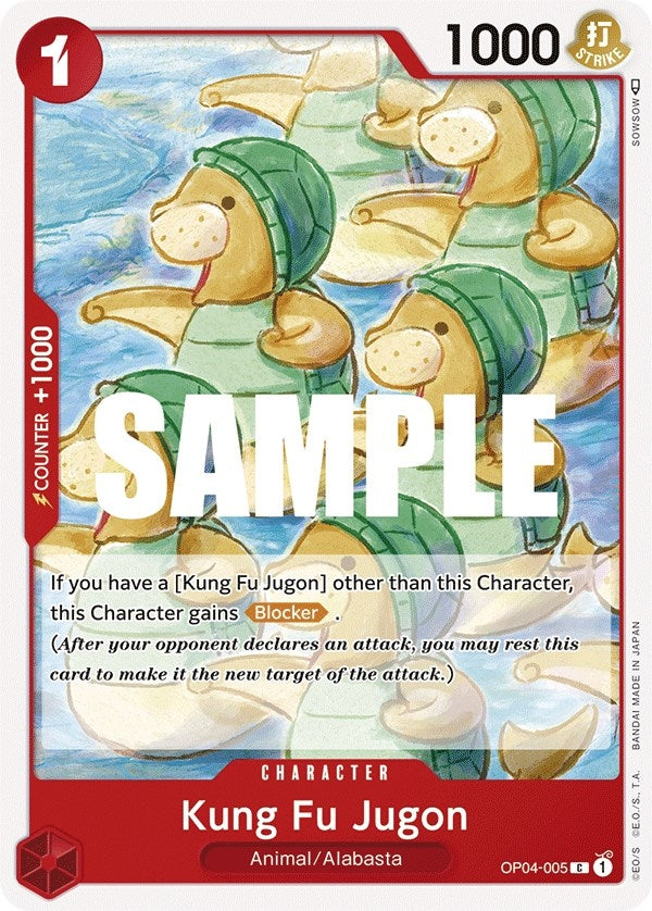Image for Kung Fu Jugon (OP04-005) (Kingdoms of Intrigue) - One Piece Card Game