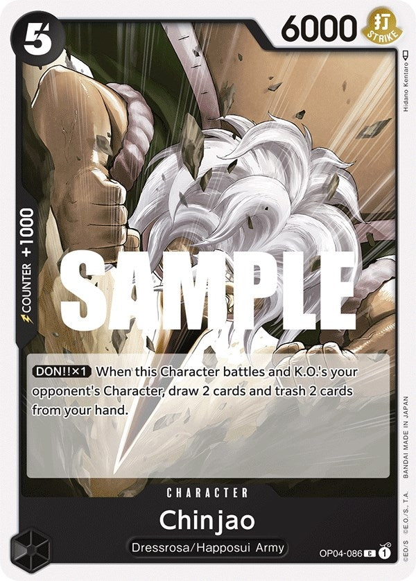 Chinjao (OP04-086) (Kingdoms of Intrigue)