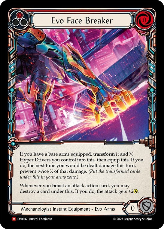 Image for Evo Face Breaker (EVO032) (Bright Lights) - Flesh and Blood TCG